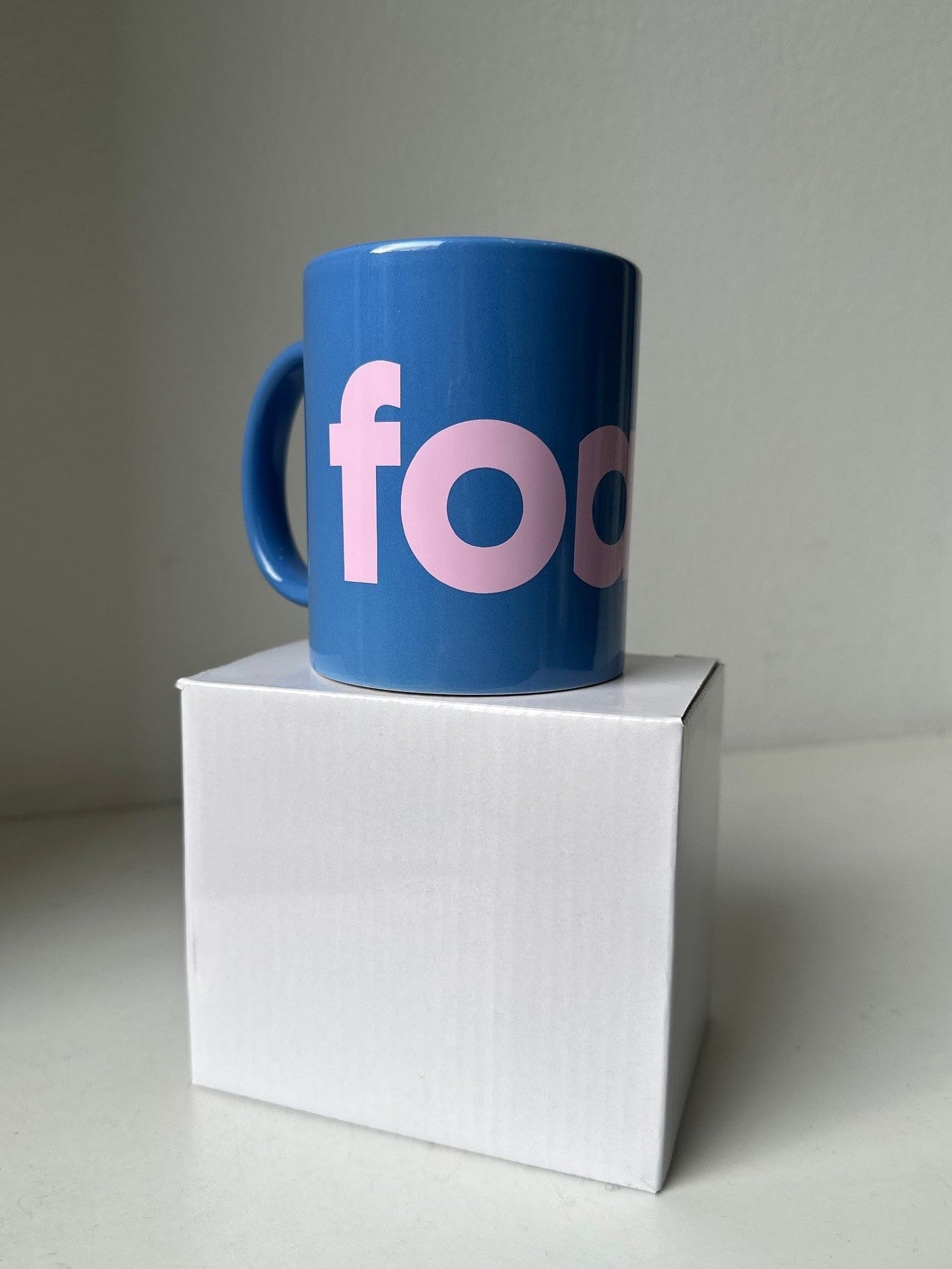 Foam Mug Blue & Pink