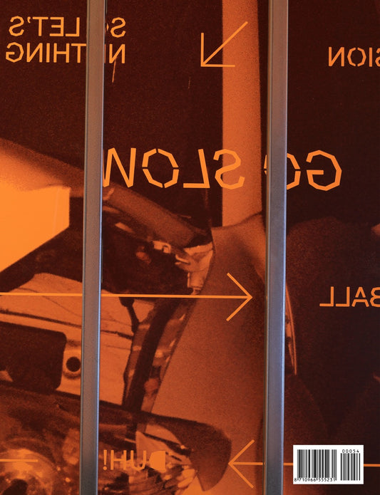 Back cover of Foam Magazine #54