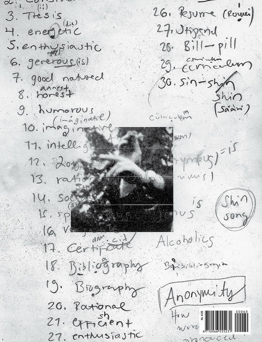 Back cover Foam Magazine #60