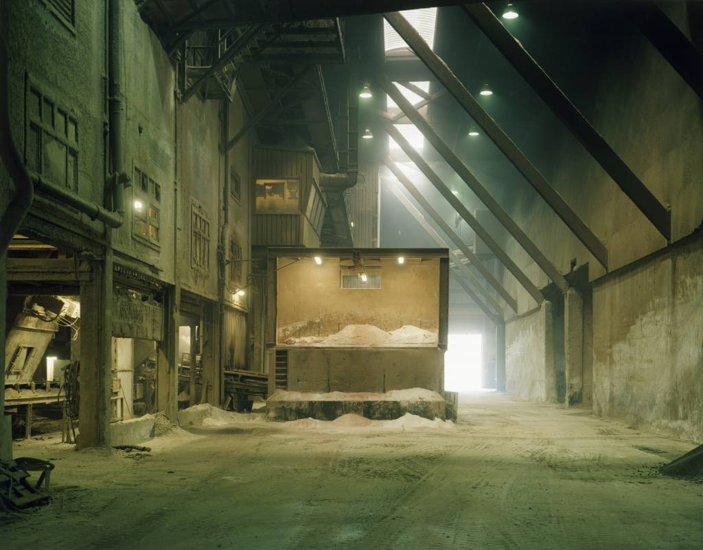 Dusty warehouse in the port of Amsterdam