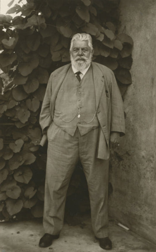 black and white portrait of pharmacist