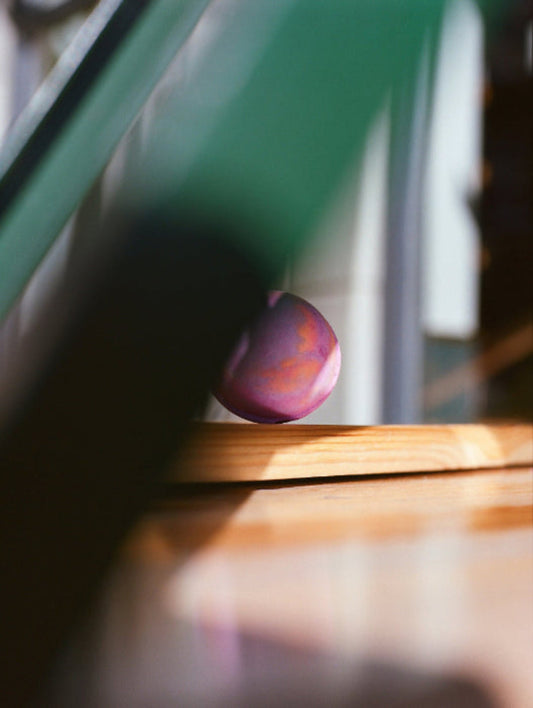 bath bomb on a table