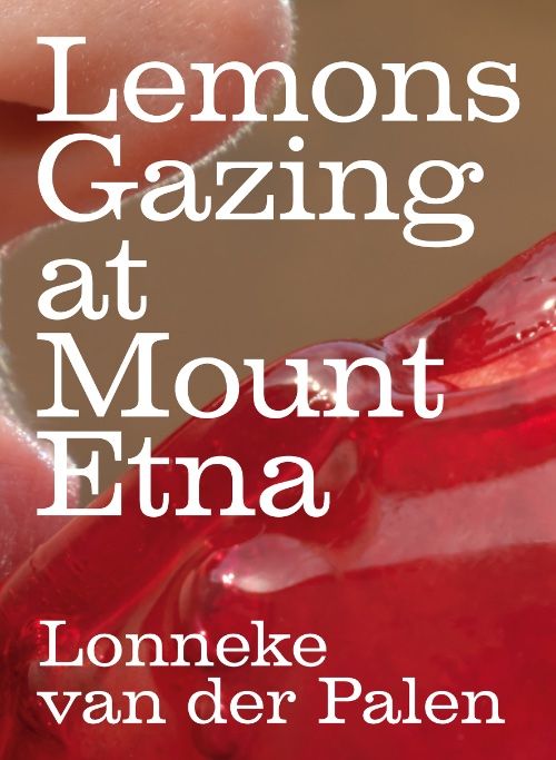 cover book Lonneke van der Palen red jello with nose and lip