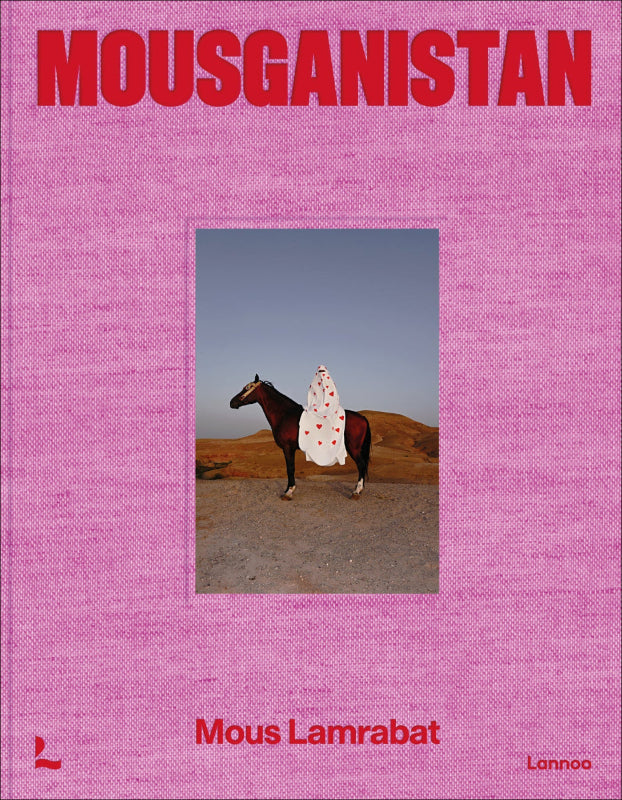 Pink front cover Mousganistan Mous Lamrabat woman on horse 