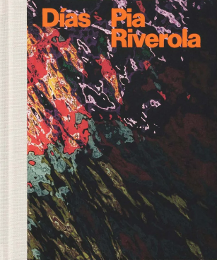 orange letters with abstract coloured lines